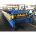 Trapezoidal roof tile machine